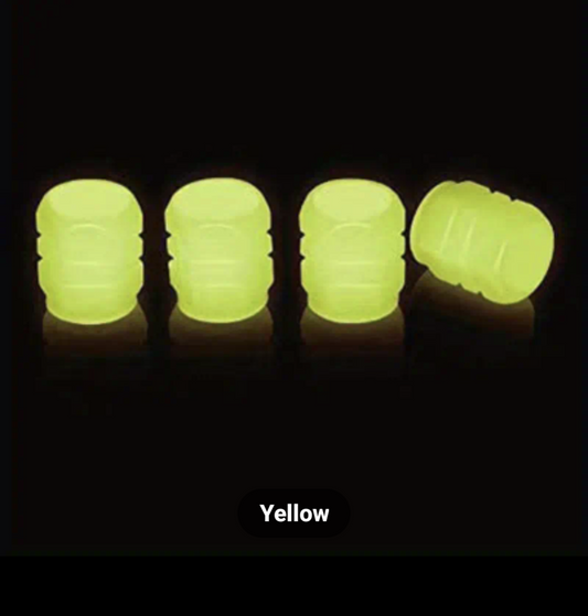 Glow Car & Bike Valve Caps