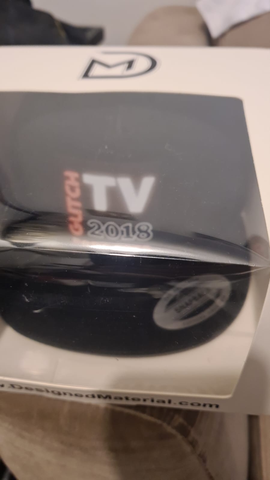 Glitch TV Black Hat