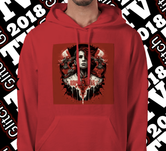 Red Face Hoodie